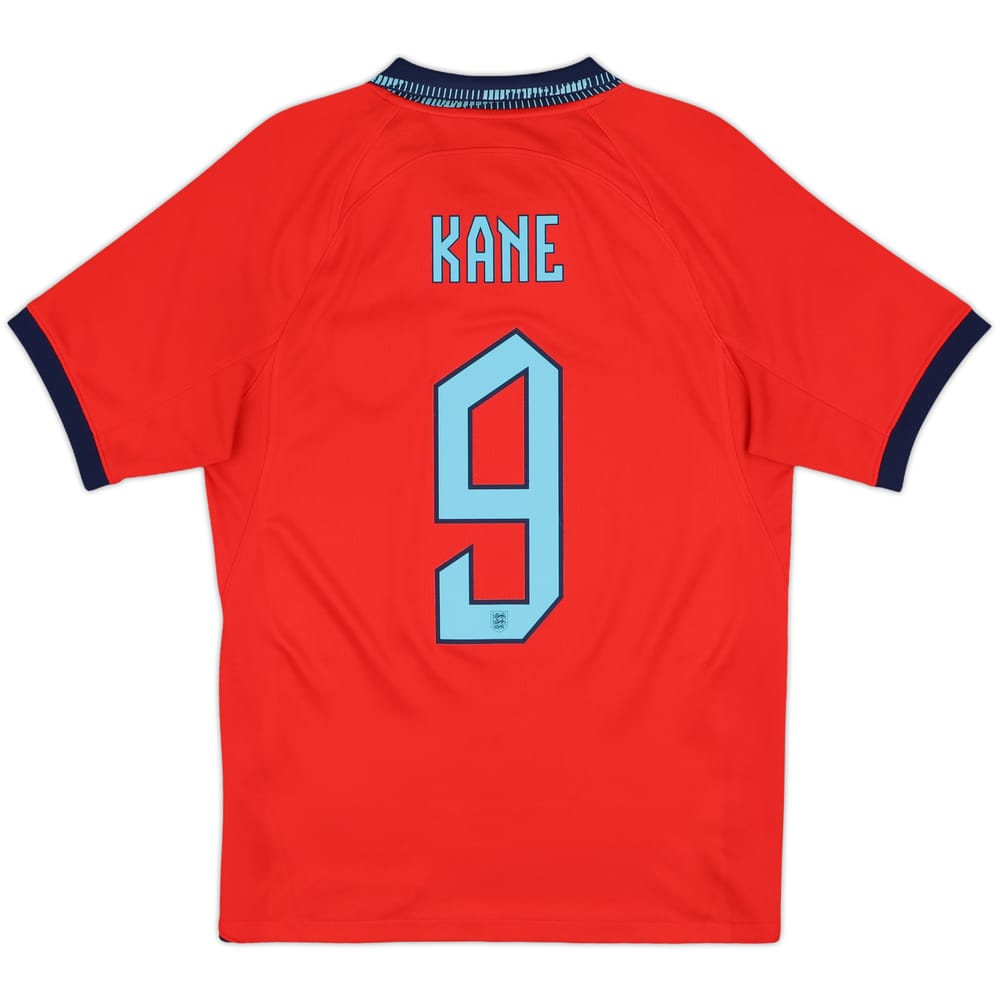 2022-23 England Away Shirt Kane #9 - 9/10 - (S)