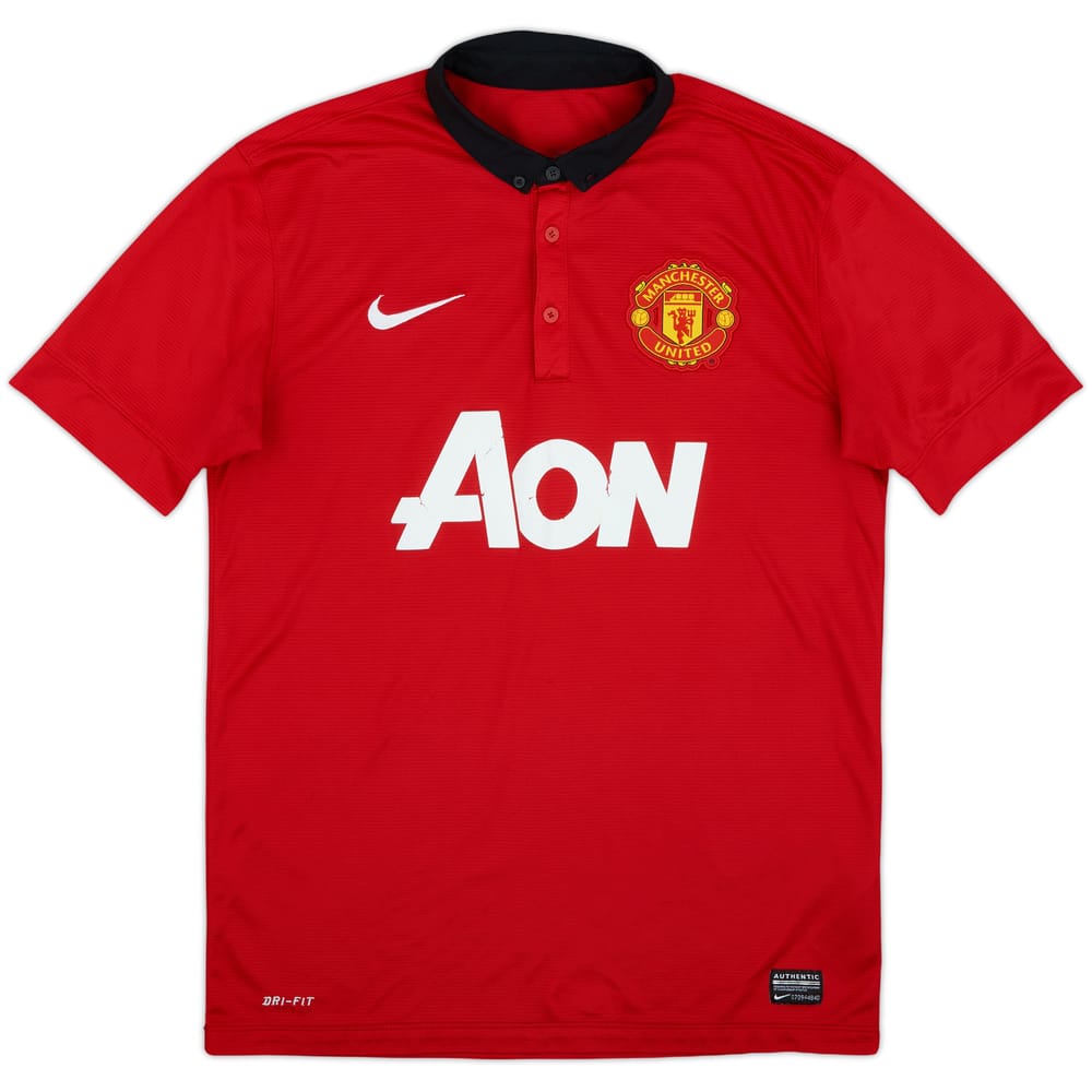 2013-14 Manchester United Home Shirt - 5/10 - (M)