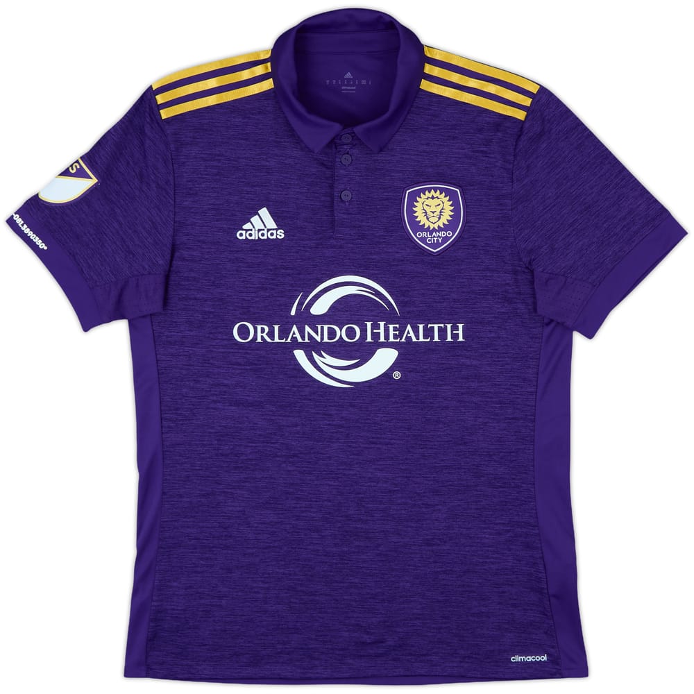 2017 Orlando City adidas Home Shirt - 10/10 - (M)