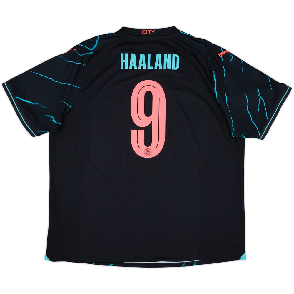 2023-24 Manchester City Third Shirt Haaland #9 - 10/10 - (XXL)