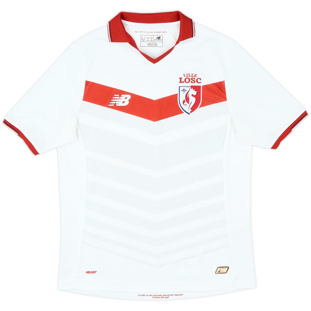 2016-17 Lille Home Shirt - 8/10 - (S)