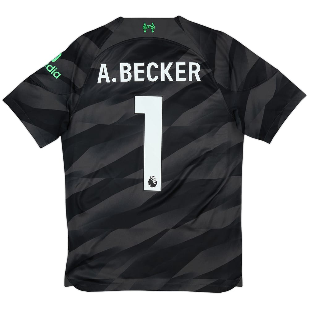 2023-24 Liverpool GK Shirt A.Becker #1 - 10/10 - (S)