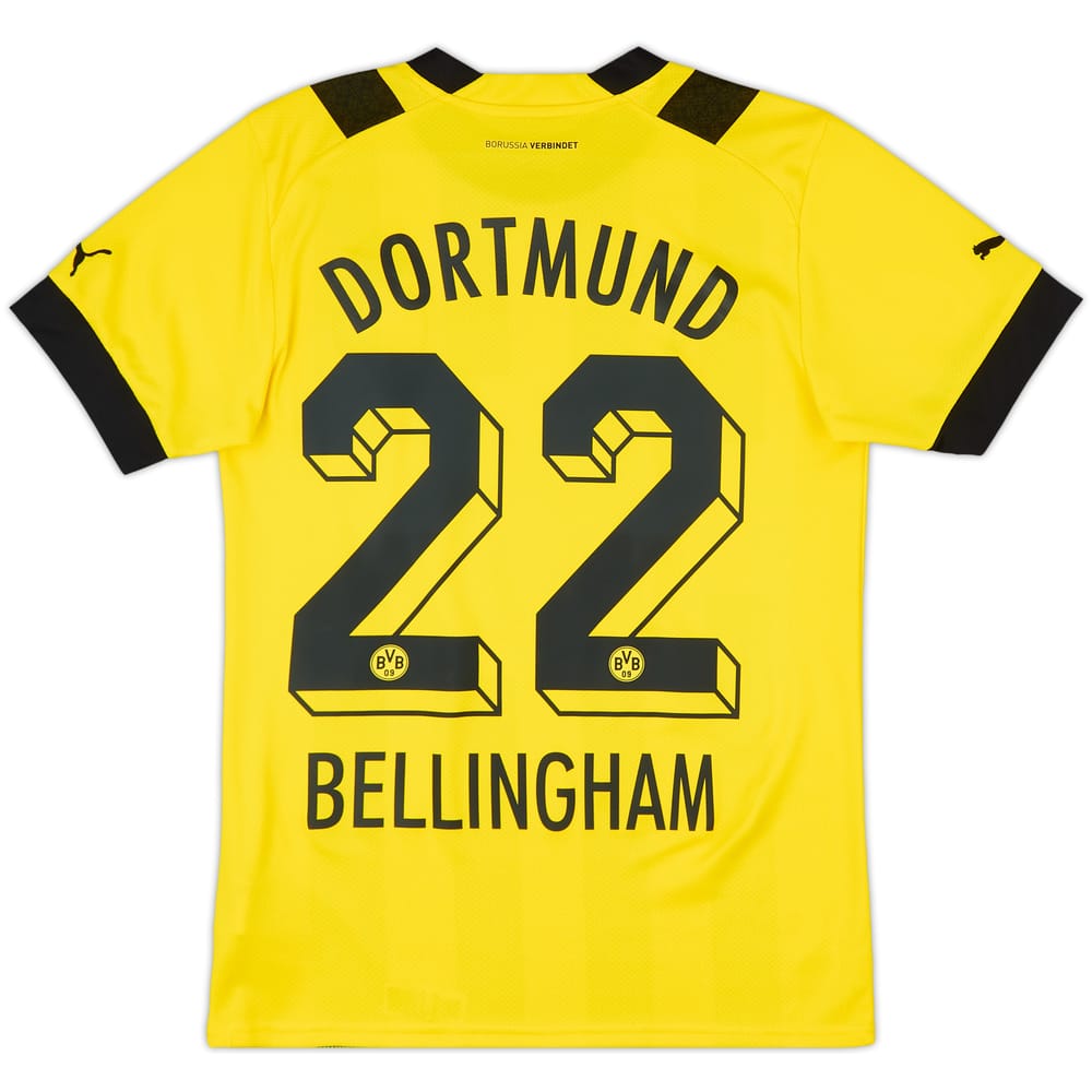 2022-23 Dortmund Home Shirt Bellingham #22 - 9/10 - (S)