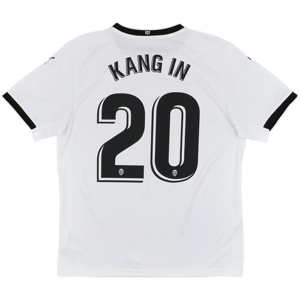 2020-21 Valencia Home Shirt Kang-In #20 - 10/10 - (L)