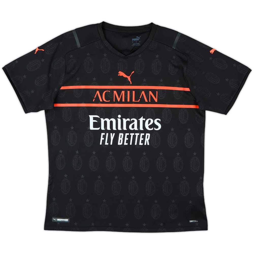 2021-22 AC Milan Third Shirt - 10/10 - (L)