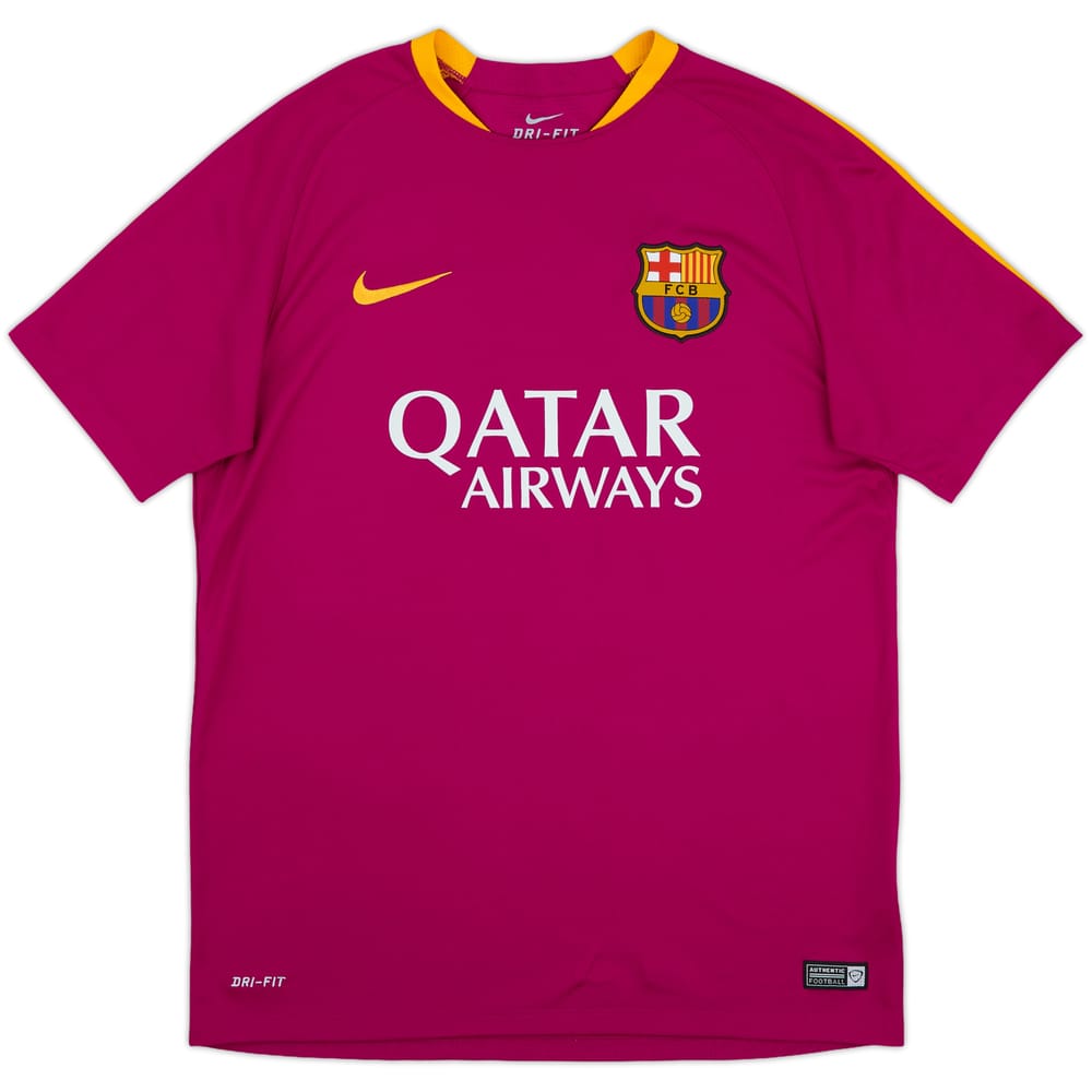 2015-16 Barcelona Nike Training Shirt - 10/10 - (L)