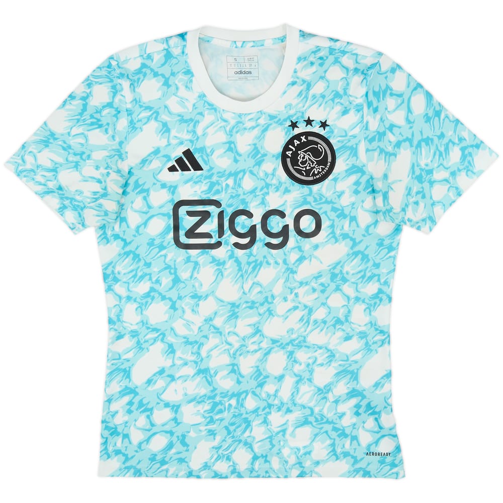 2023-24 Ajax adidas Pre-Match Training Shirt - 9/10 - (S)
