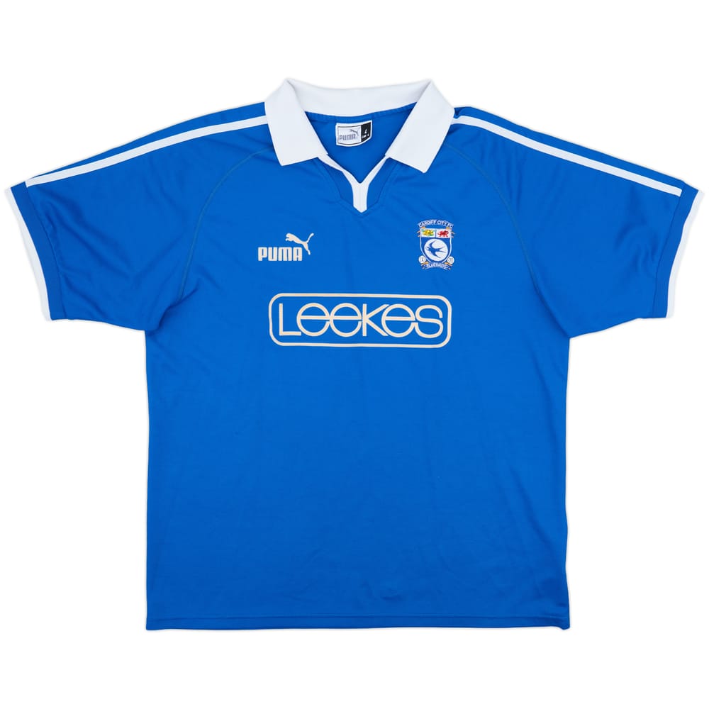 2002-03 Cardiff Home Shirt - 9/10 - (L)
