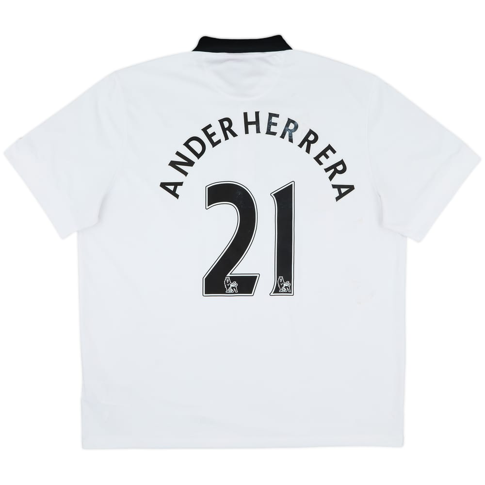 2014-15 Manchester United Away Shirt Ander Herrera #21 - 6/10 - (XXL)