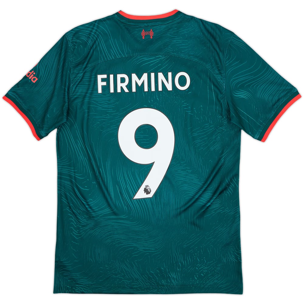 2022-23 Liverpool Third Shirt Firmino #9 - 8/10 - (S)