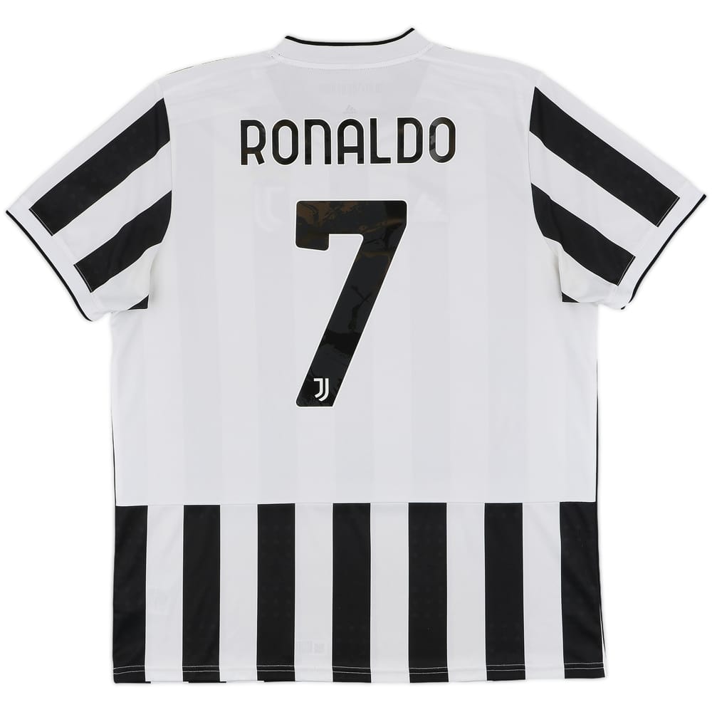 2021-22 Juventus Home Shirt Ronaldo #7 - 7/10 - (XL)