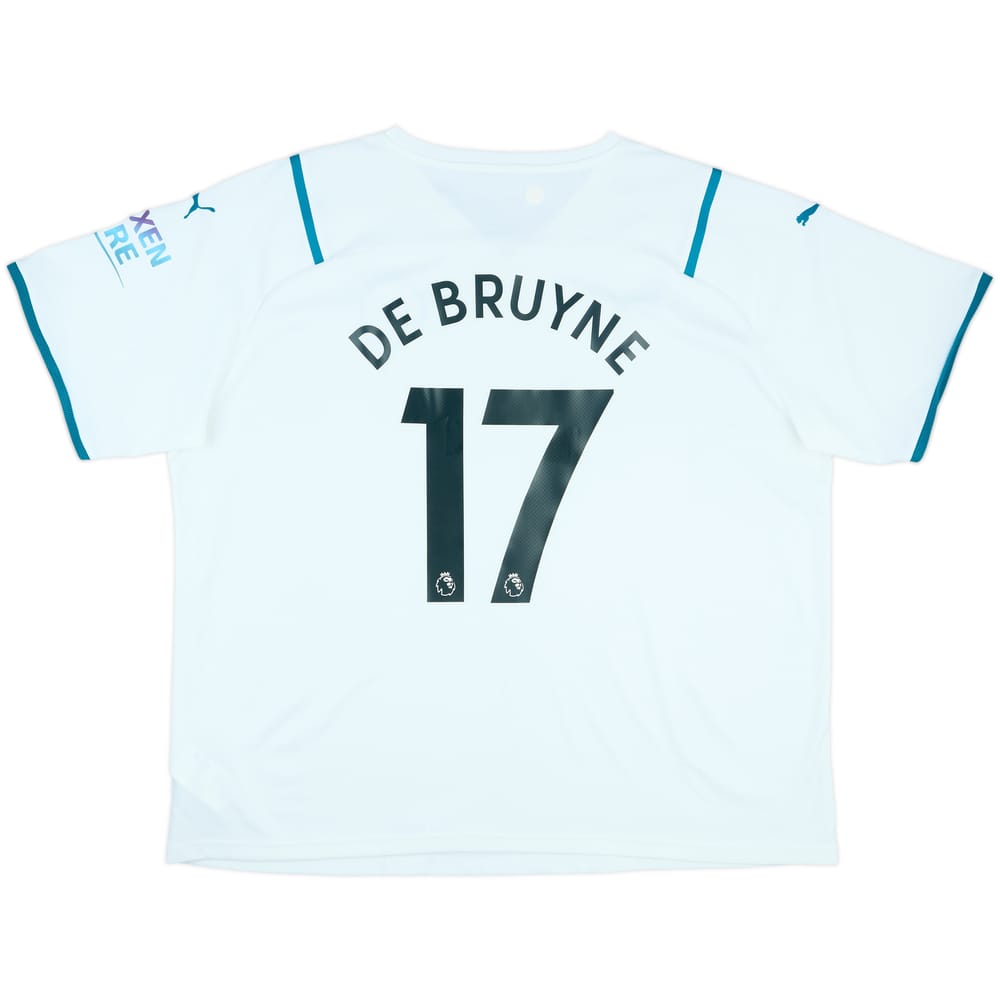 2021-22 Manchester City Away Shirt De Bruyne #17 - 10/10 - (3XL)