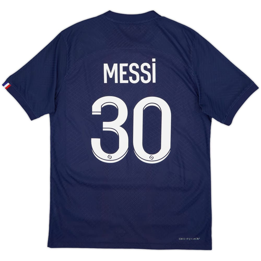 2022-23 Paris Saint-Germain Authentic Home Shirt Messi #30 - 10/10 - (M)