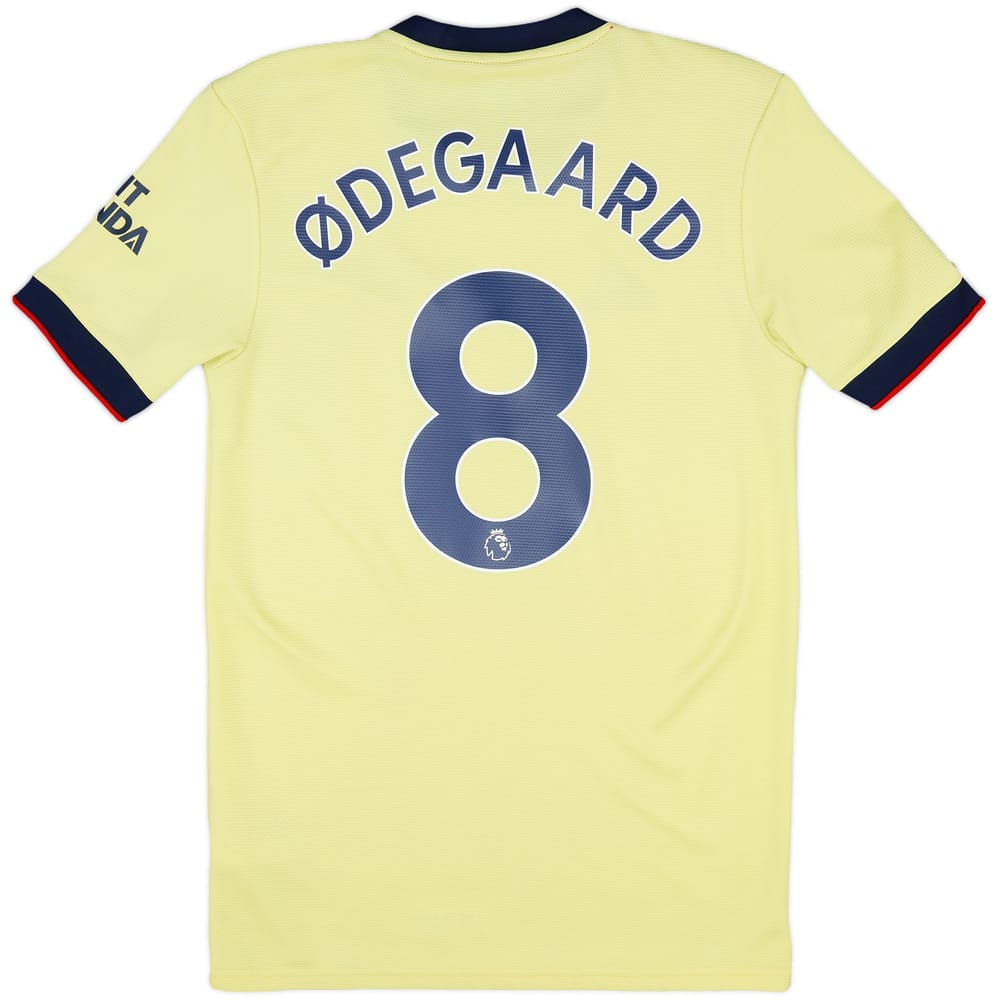 2021-22 Arsenal Away Shirt Odegaard #8 - 9/10 - (S)