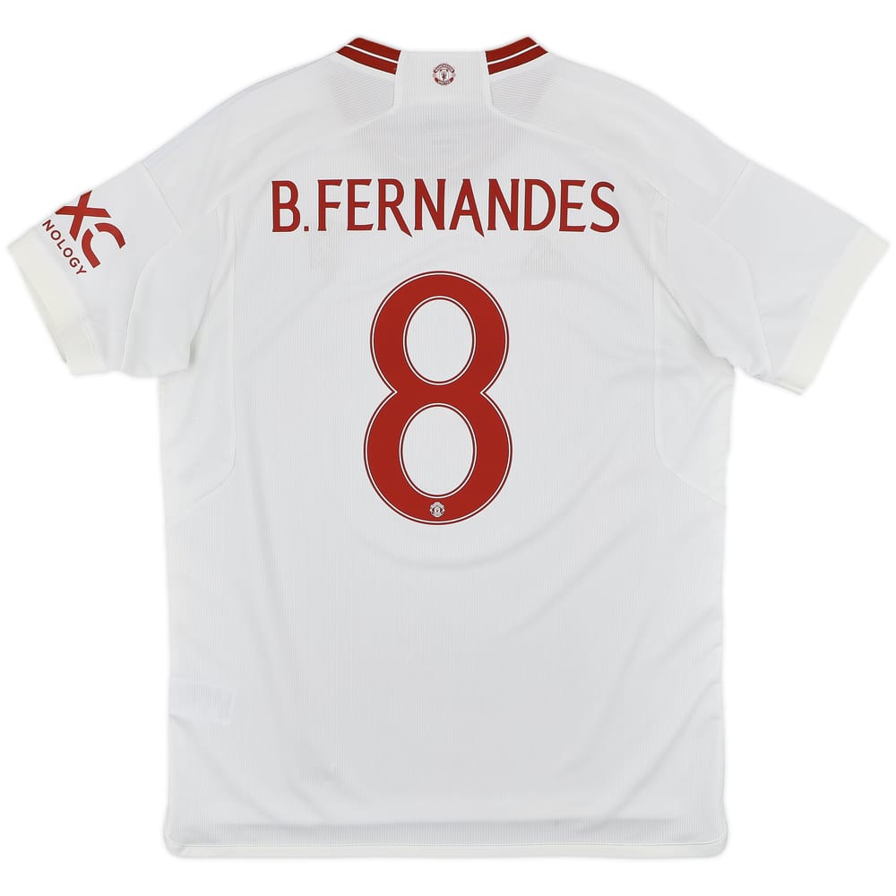 2023-24 Manchester United Third Shirt B.Fernandes #8 - 8/10 - (L)