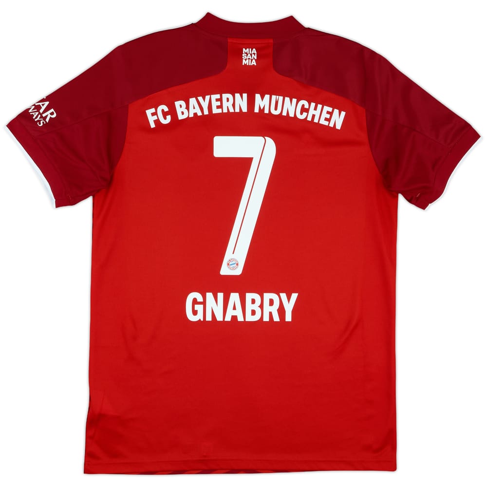 2021-22 Bayern Munich Home Shirt Gnabry #7 - 10/10 - (M)