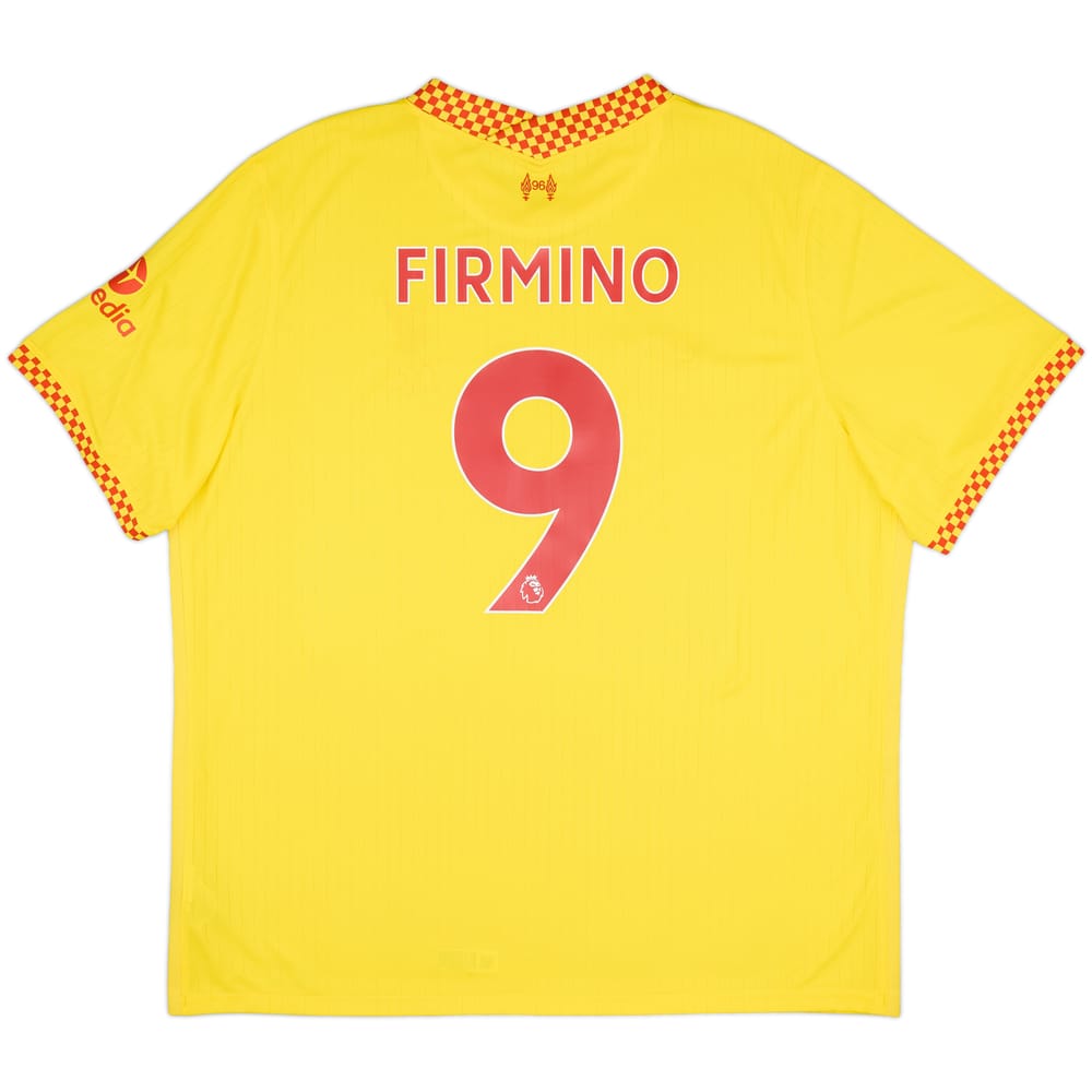 2021-22 Liverpool Third Shirt Firmino #9 - 10/10 - (XXL)