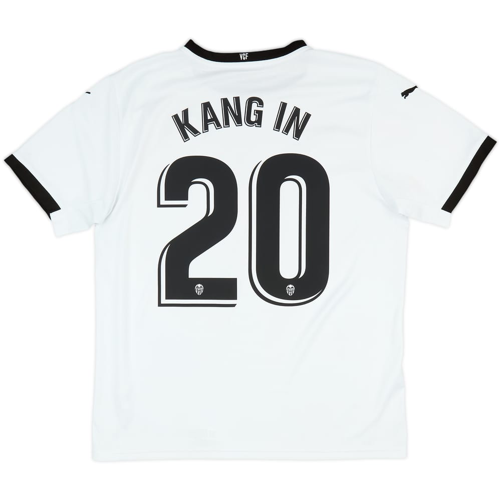 2020-21 Valencia Home Shirt Kang-In #20 - 8/10 - (L)