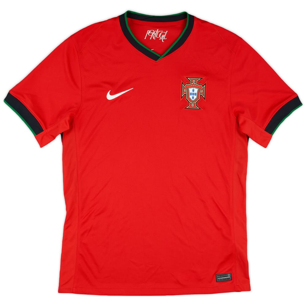 2024-25 Portugal Home Shirt - 10/10 - (M)