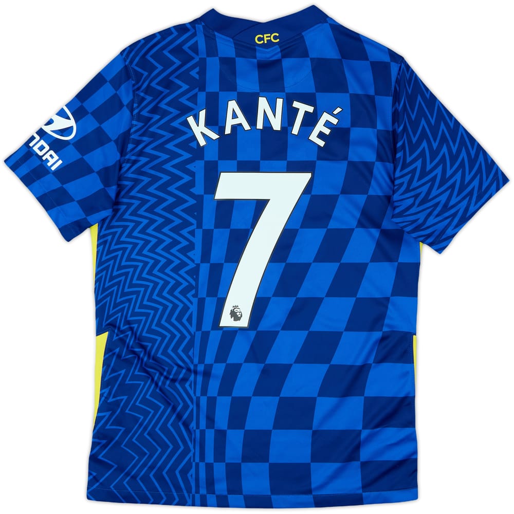 2021-22 Chelsea Home Shirt Kante #7 - 9/10 - (M)