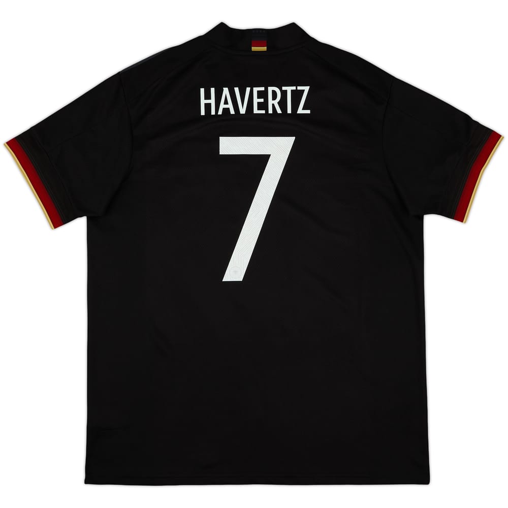 2020-21 Germany Away Shirt Havertz #7 - 9/10 - (XL)