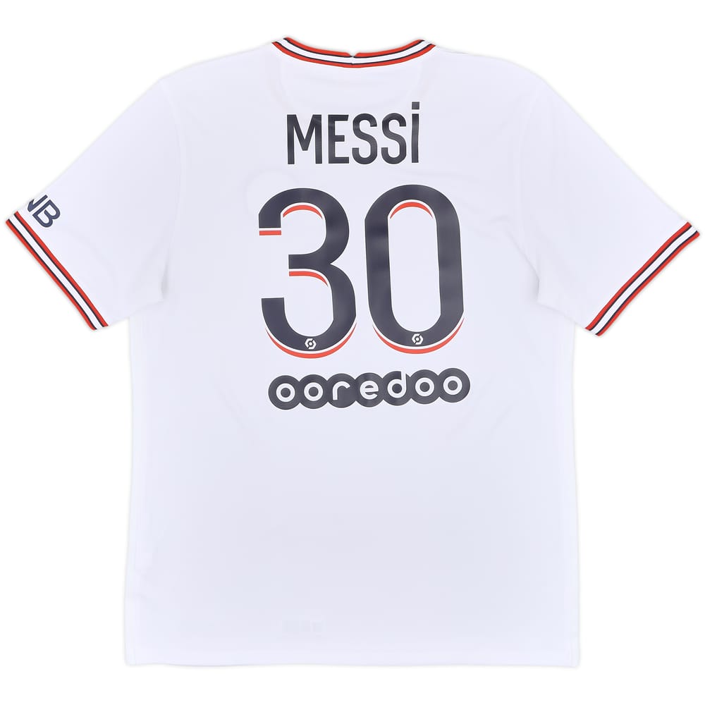 2021-22 Paris Saint-Germain Fourth Shirt Messi #30 - 10/10 - (L)