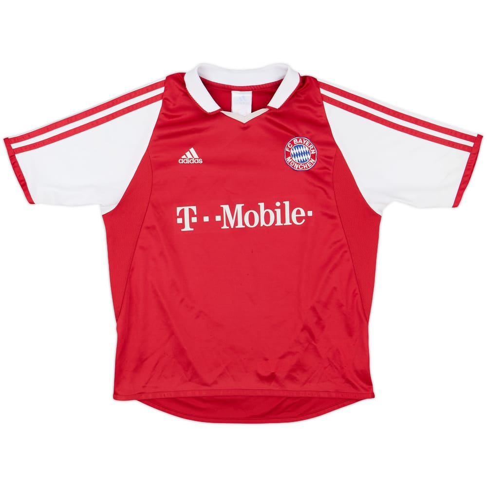 2003-04 Bayern Munich Home Shirt - 7/10 - (L.Boys)