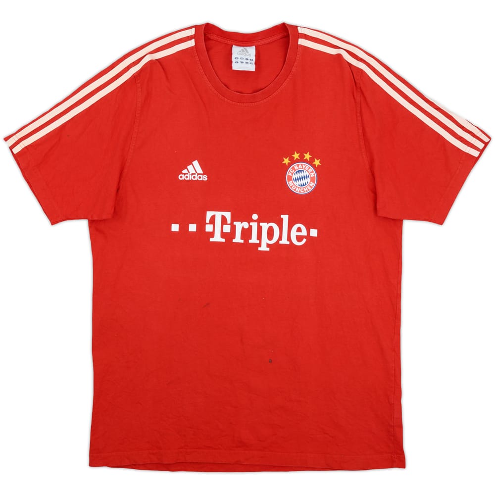 2010-11 Bayern Munich adidas Cotton Tee - 5/10 - (XL)