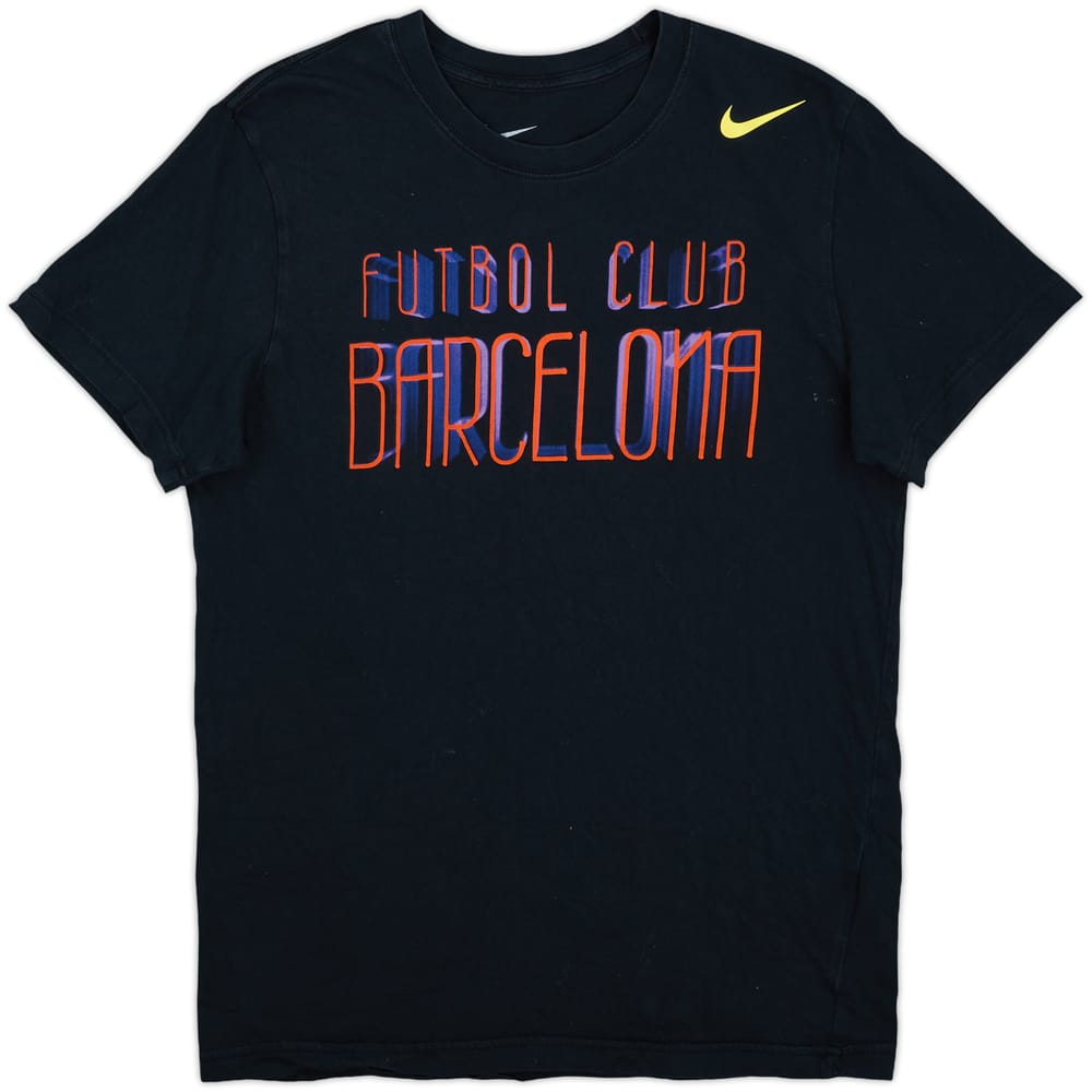 2014-15 Barcelona Nike Cotton Tee - 8/10 - (L)