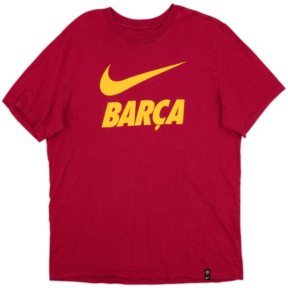 2016-17 Barcelona Nike Cotton Tee - 9/10 - (L)