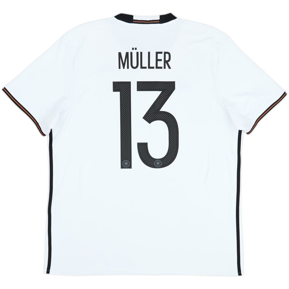 2015-16 Germany Home Shirt Muller #13 - 6/10 - (XL)