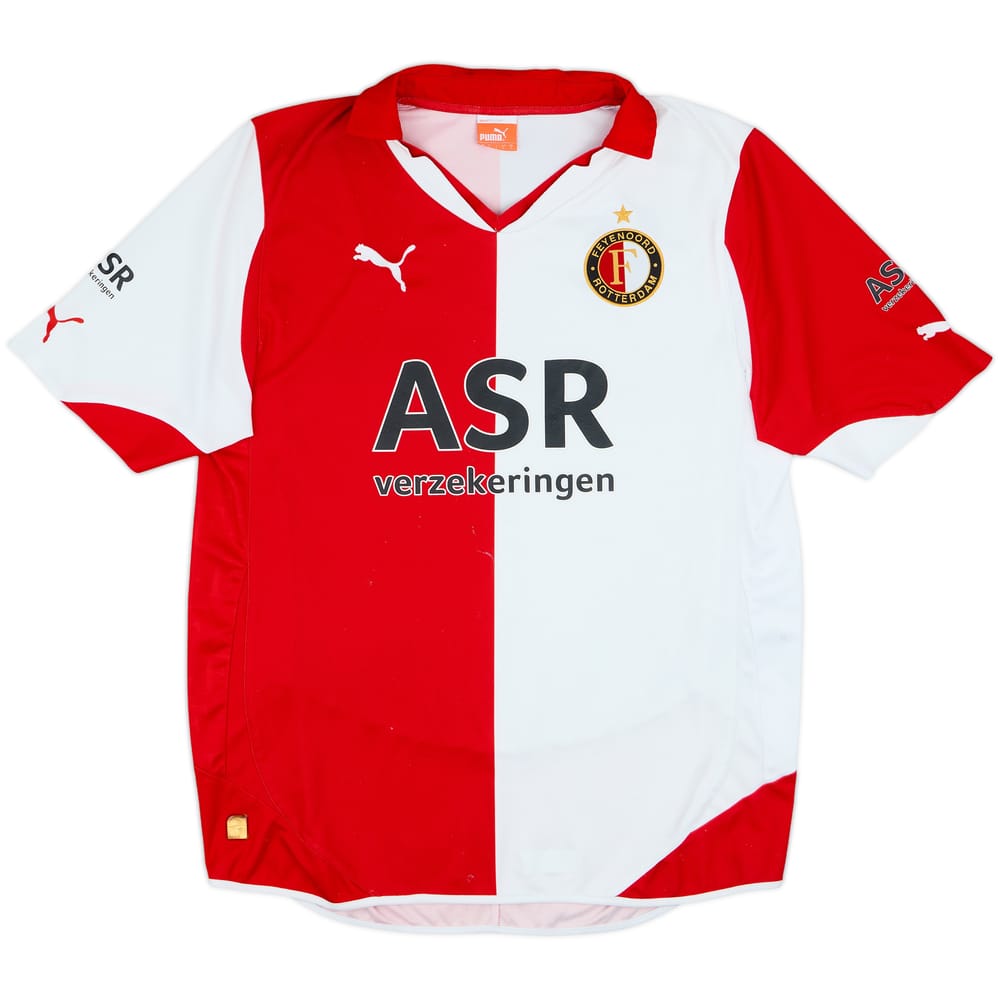 2010-11 Feyenoord Camiseta Local - 6/10 - (L)