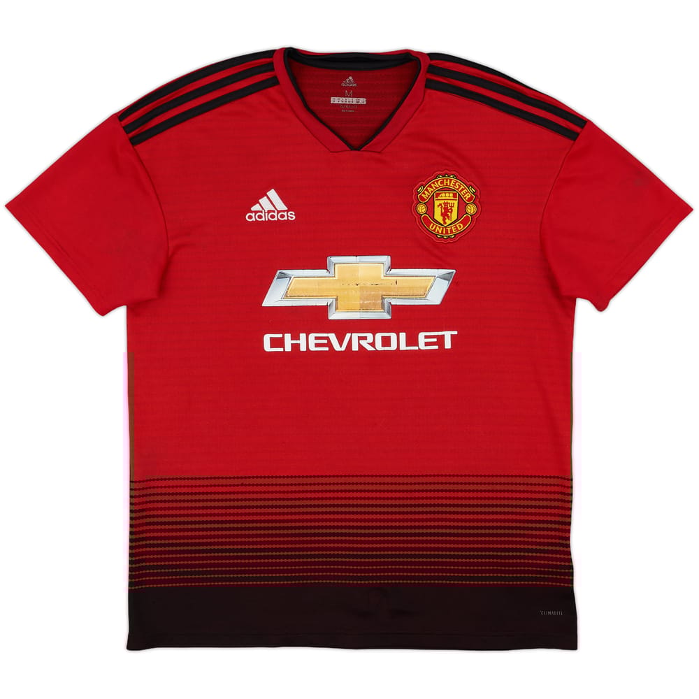 2018-19 Manchester United Home Shirt - 4/10 - (M)