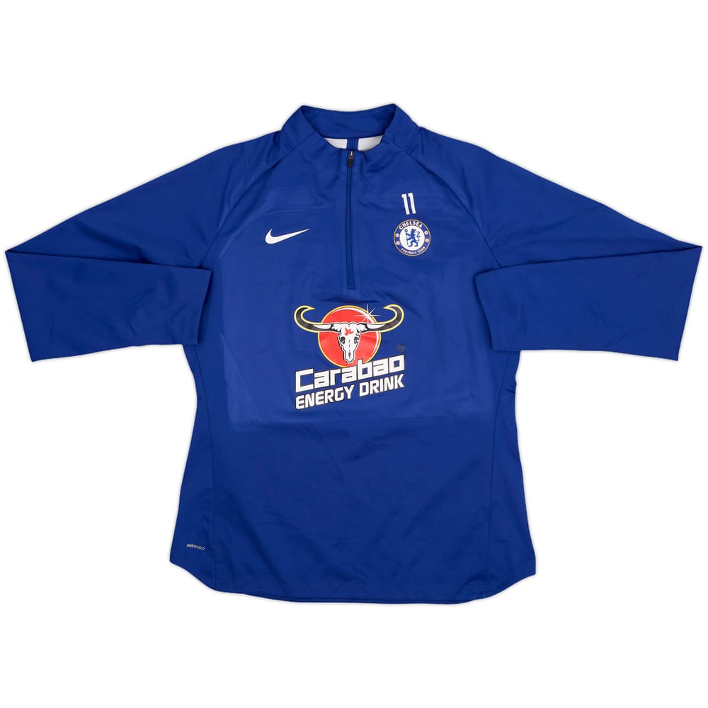 2017-18 Chelsea Player Issue Nike 1/4 Zip Training Top #11 - 8/10 - (M)
