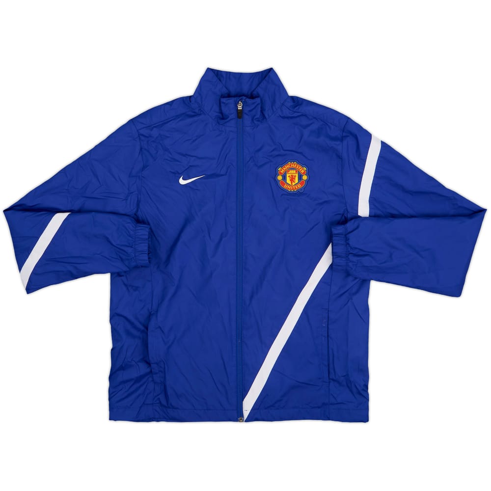 2011-12 Manchester United Nike Track Jacket - 8/10 - (XL.Boys)