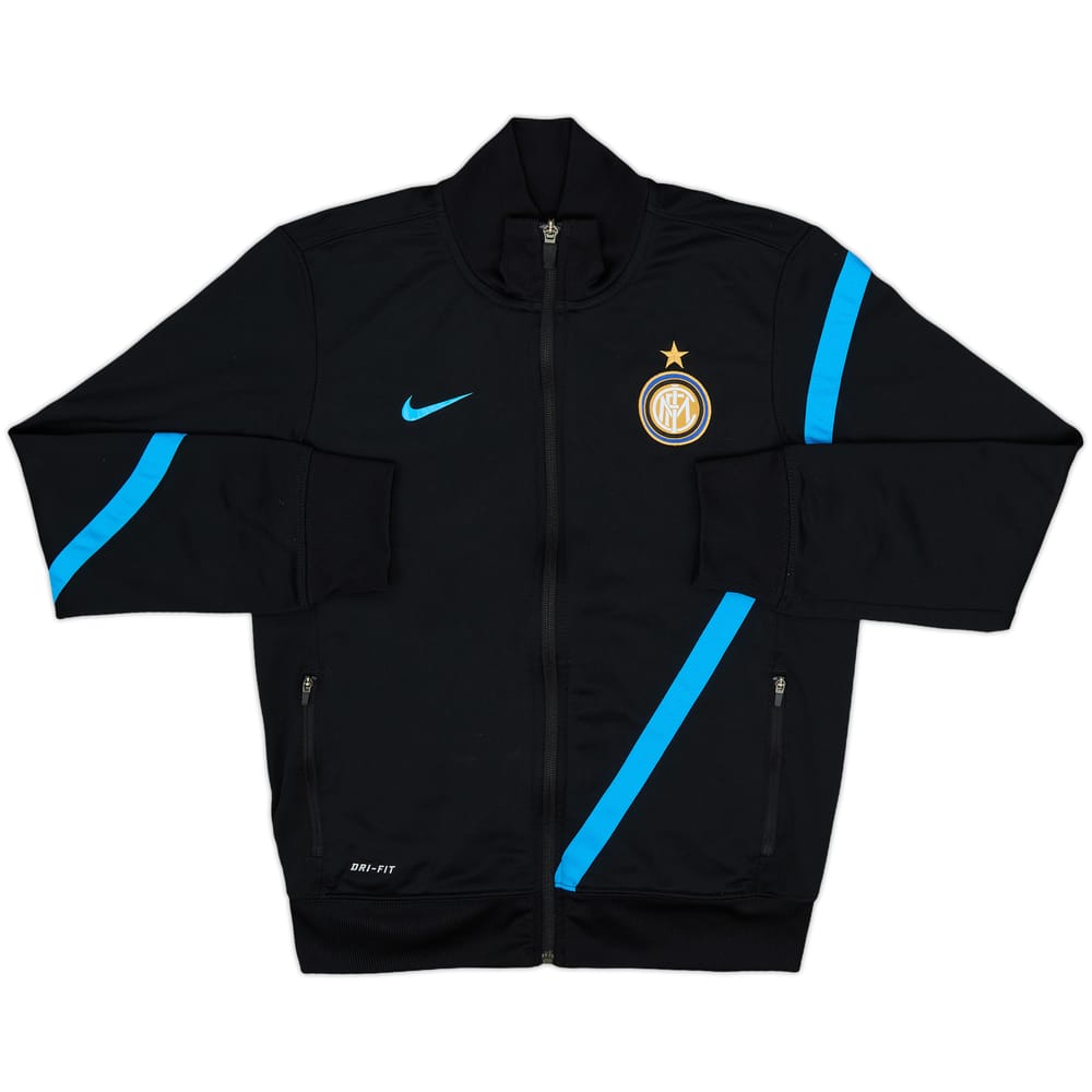 2011-12 Inter Milan Nike Track Jacket - 8/10 - (M.Boys)