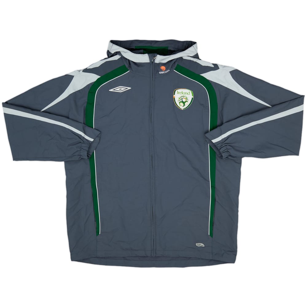 2006-08 Ireland Umbro Hooded Rain Jacket - 8/10 - (L)