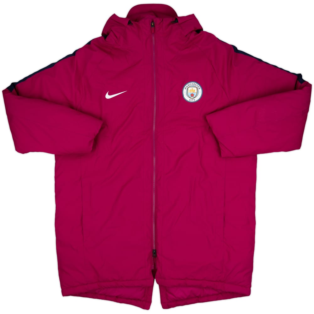 2017-18 Manchester City Nike Padded Bench Coat - 9/10 - (XXL)