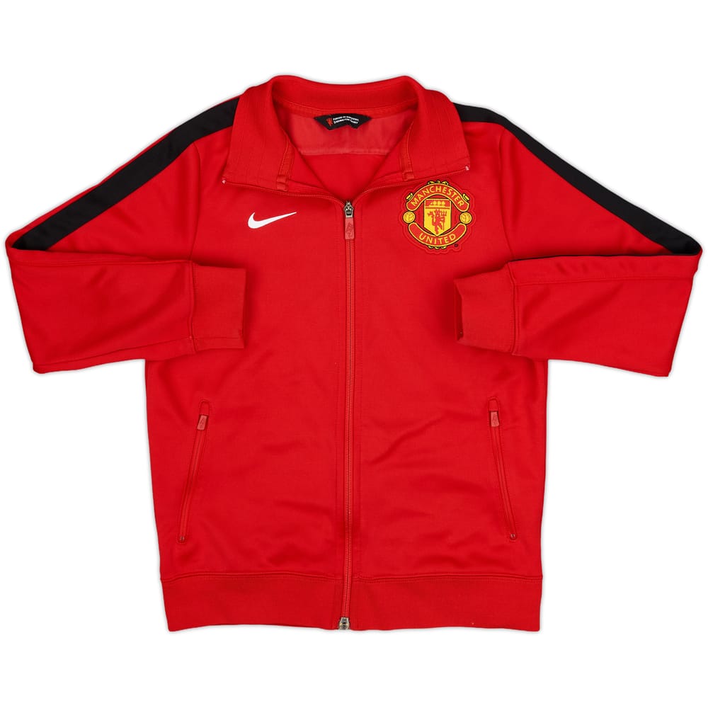 2013-14 Manchester United Track Jacket - 8/10 - (S.Boys)