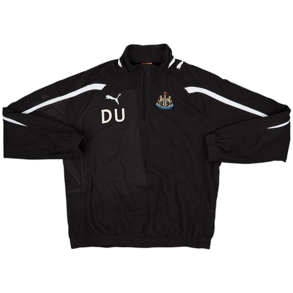 2010-11 Newcastle Staff Issue Puma 1/4 Zip Fleece Top DU - 8/10 - (L)