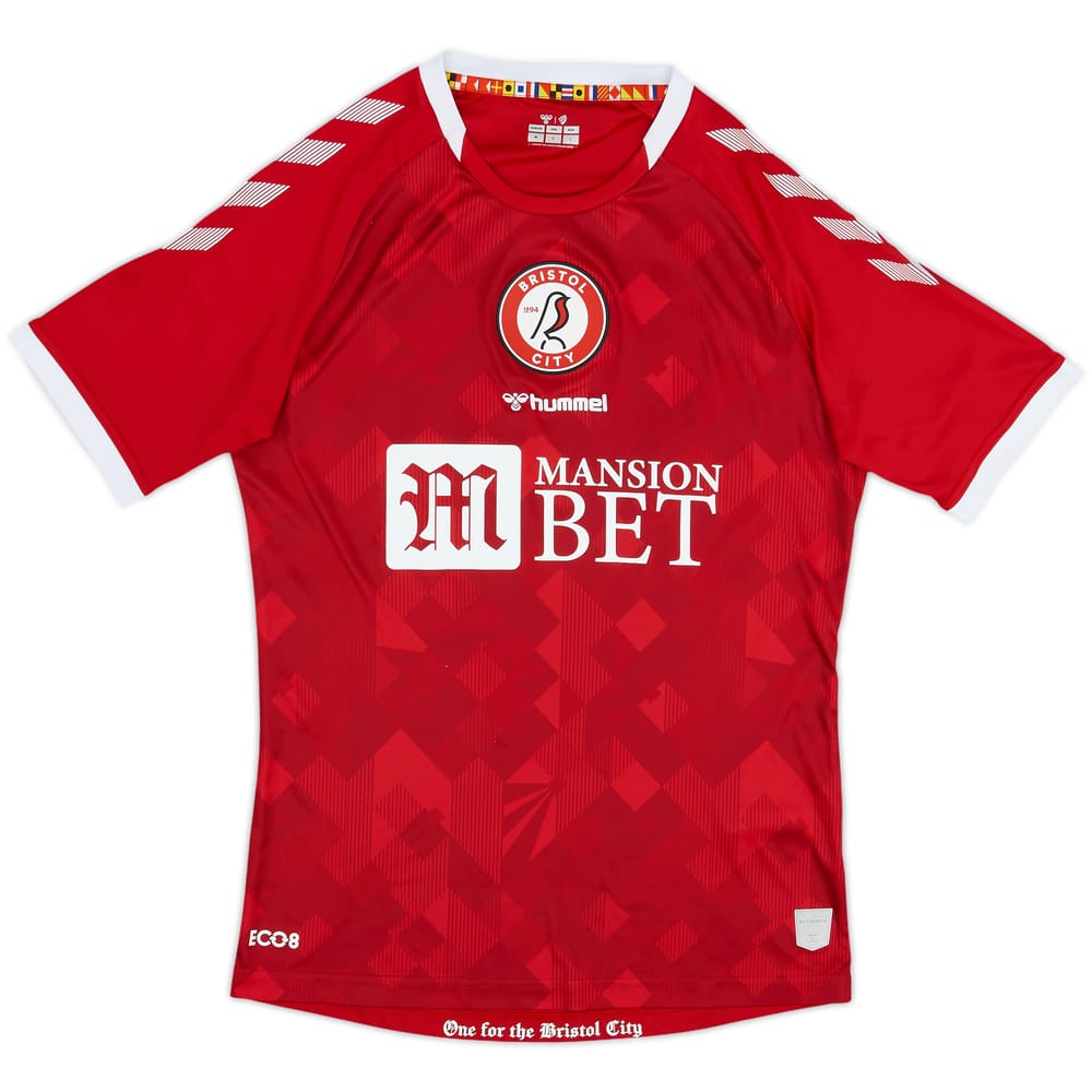 2021-22 Bristol City Home Shirt - 8/10 - (M)