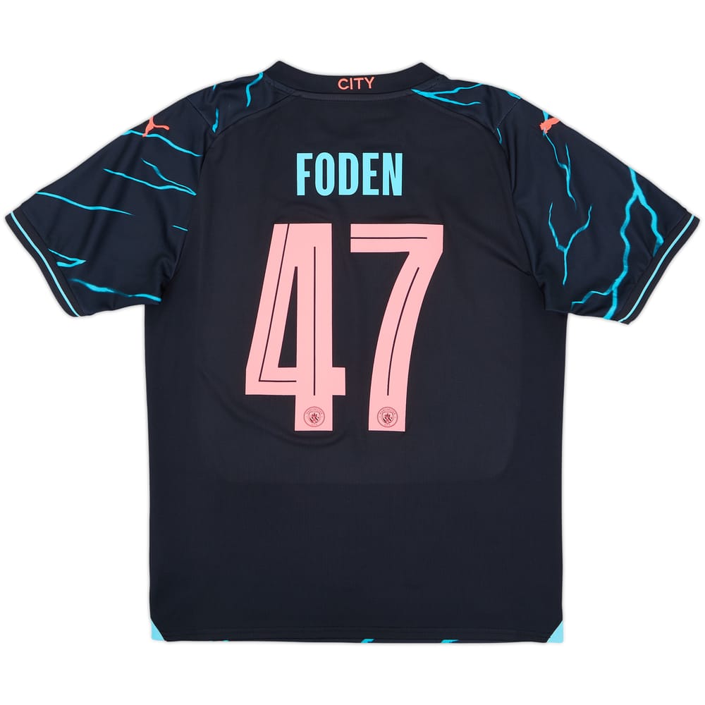 2023-24 Manchester City Third Shirt Foden #47 - 10/10 - (M)