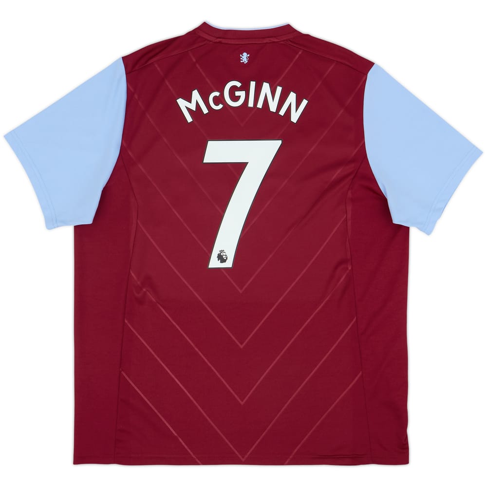 2022-23 Aston Villa Home Shirt McGinn #7 - 9/10 - (XXL)
