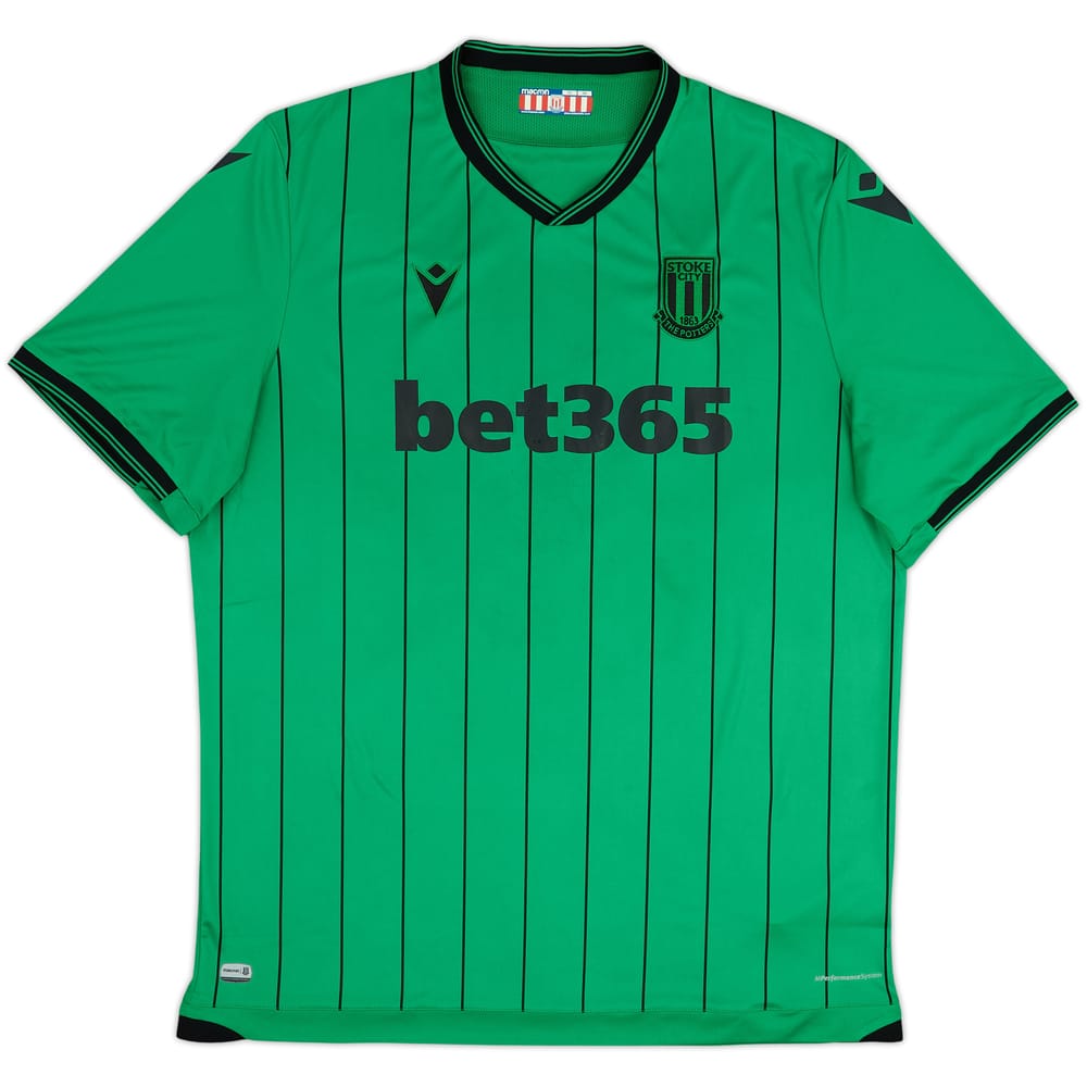 2021-22 Stoke City Away Shirt - 8/10 - (3XL)
