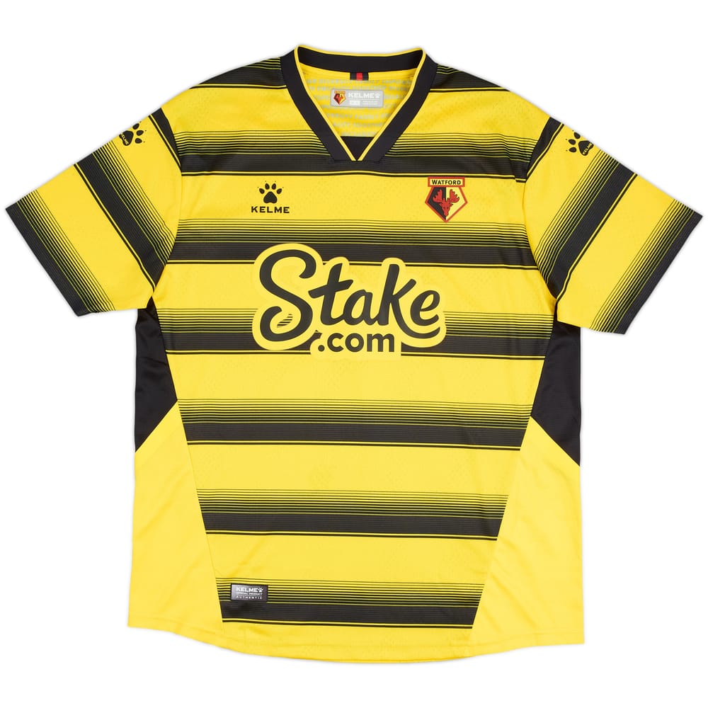 2021-22 Watford Home Shirt - 6/10 - (XL)