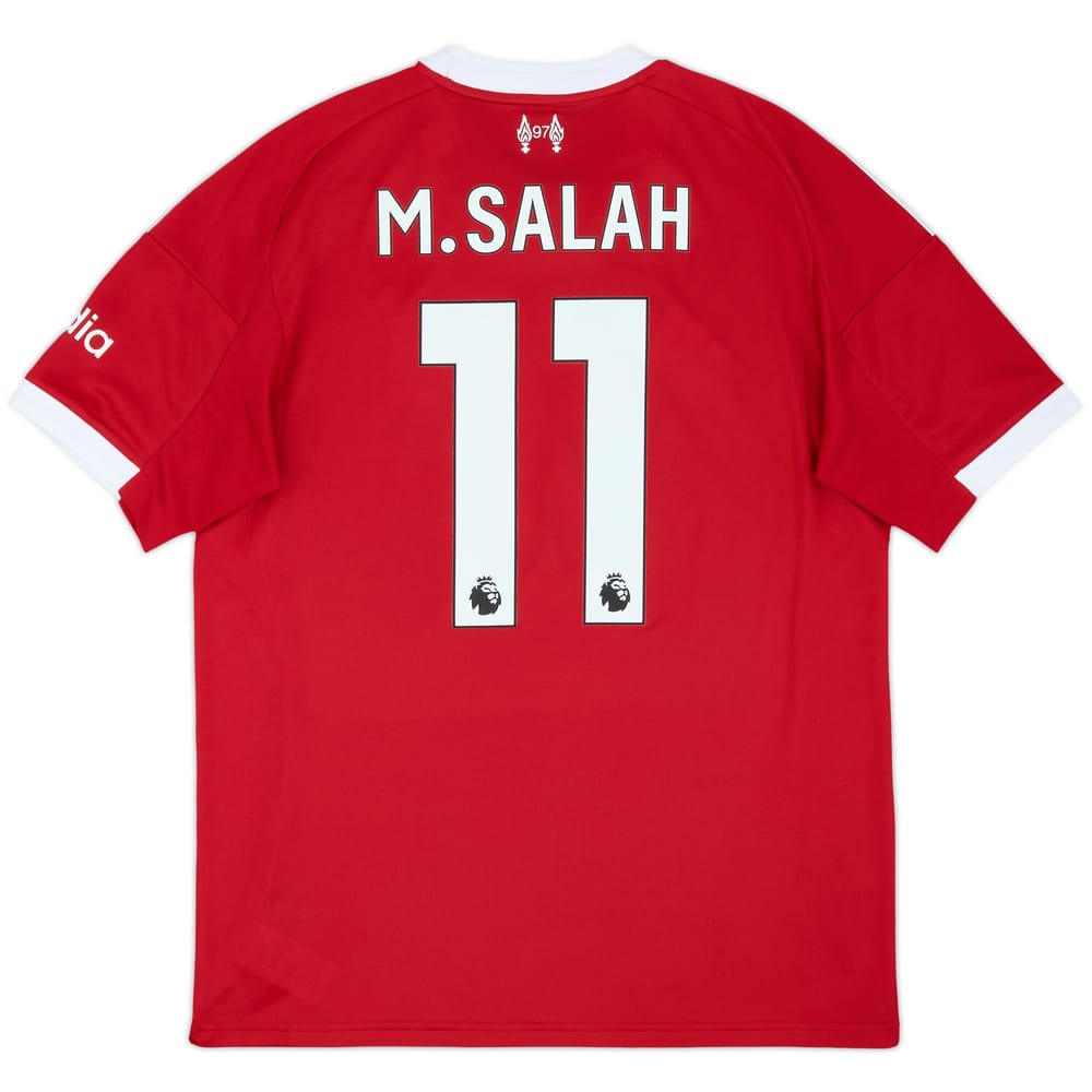 2025-26 Liverpool Home Shirt M.Salah #11 - 8/10 - (L)