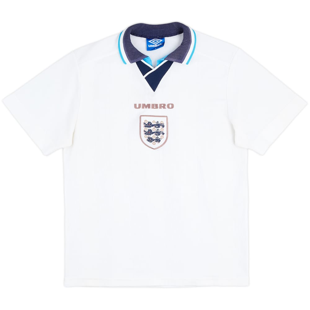 1995-97 England Home Shirt - 4/10 - (M)