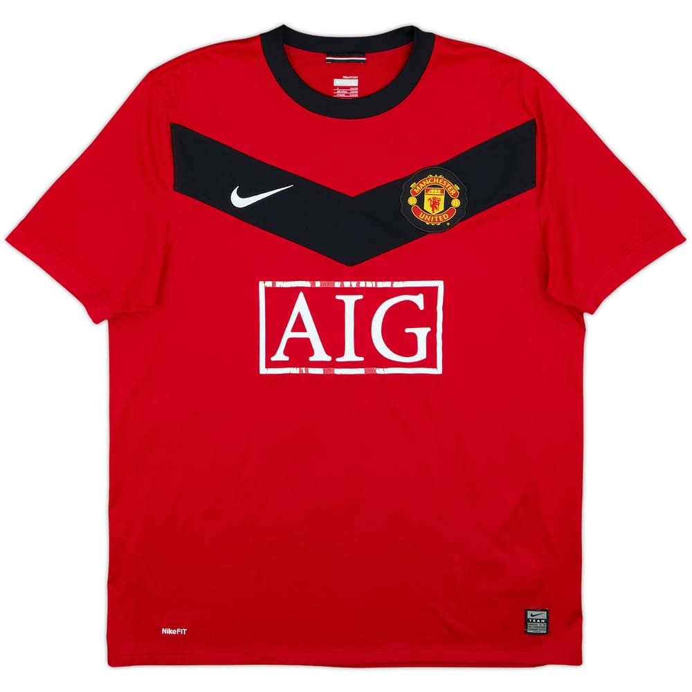 2009-10 Manchester United Home Shirt - 4/10 - (L)
