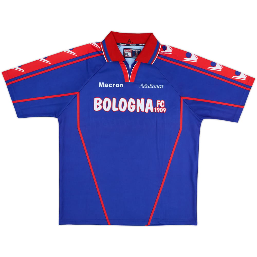 Camiseta Macron de entrenamiento del Bologna 2001-03 - 8/10 - (L)