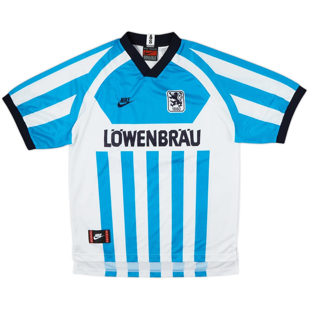 1995-96 1860 Munich Camiseta Local - 8/10 - (L)